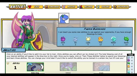 best faerie abilities neopets.